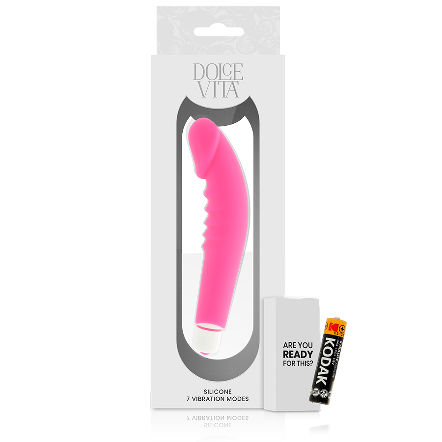 DOLCE VITA - PIACERE REALISTICO SILICONE ROSA