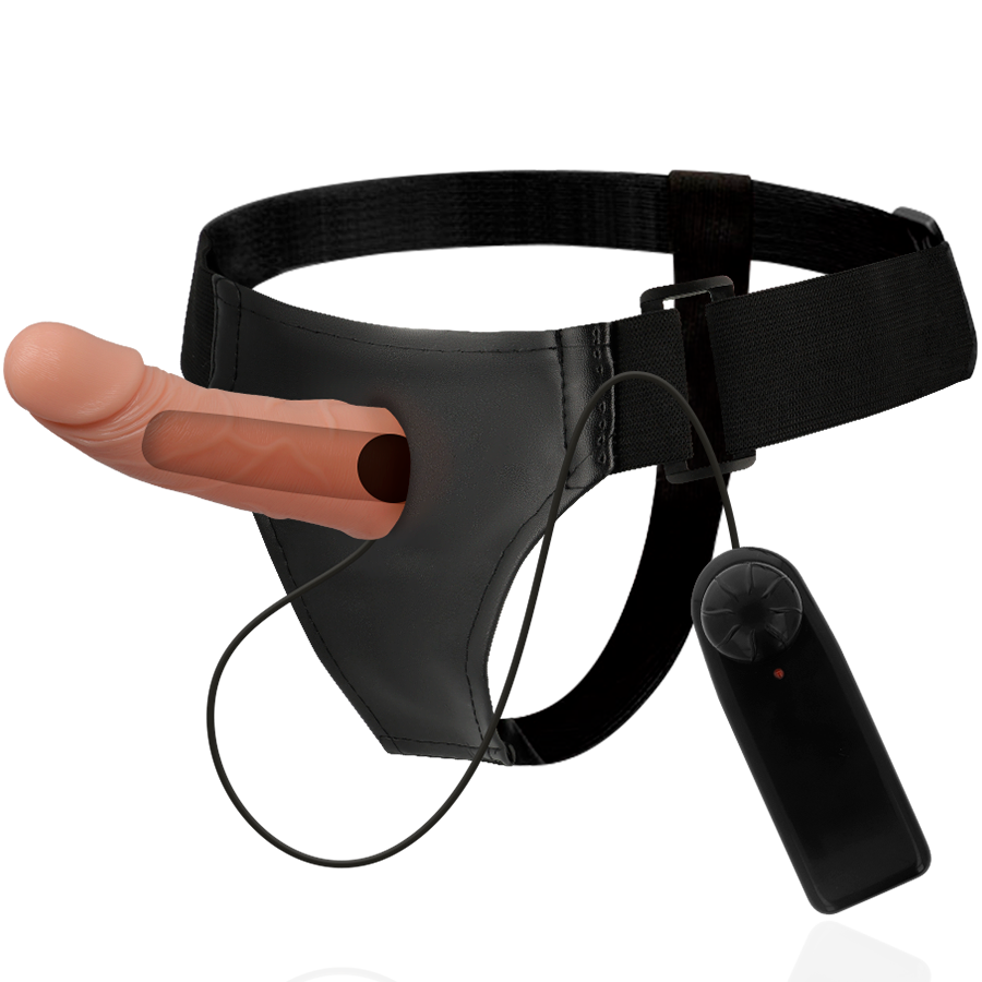HARNAS ATTRACTIE - RNES HOLLE FRAMES MET VIBRATOR 15 CM -O- 5 CM