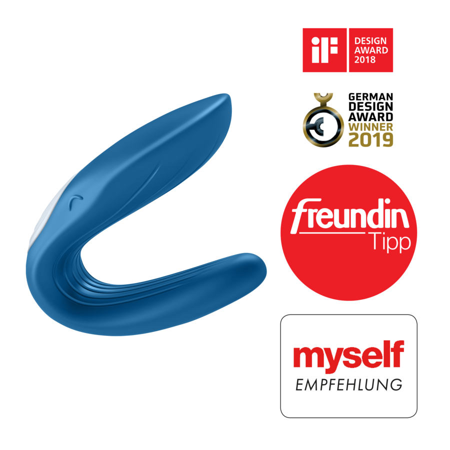 SATISFYER - VIBRATEUR BALEINE POUR PARTENAIRES, STIMULANT LES DEUX PARTENAIRES, ÉDITION 2020