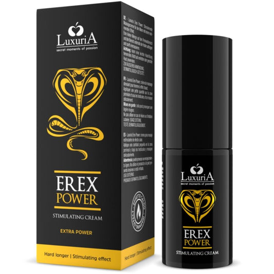 INTIMATELINE LUXURIA - EREX POWER CRÈME POUR PÉNIS PLUS DUR ET PLUS LONG 30 ML