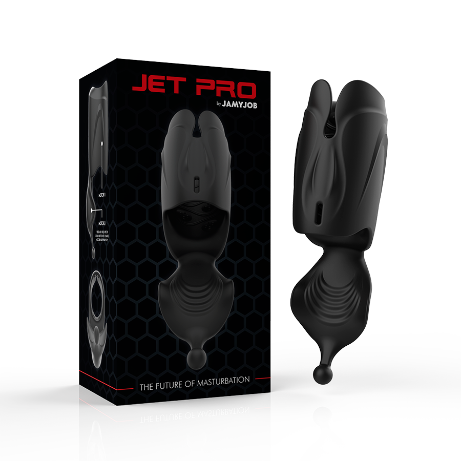 JAMYJOB - MASTURBATEUR RECHARGEABLE À TÊTE