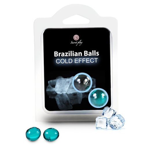 SECRETPLAY - BRAZILIAANSE BALLEN KOUD EFFECT 2 EENHEDEN