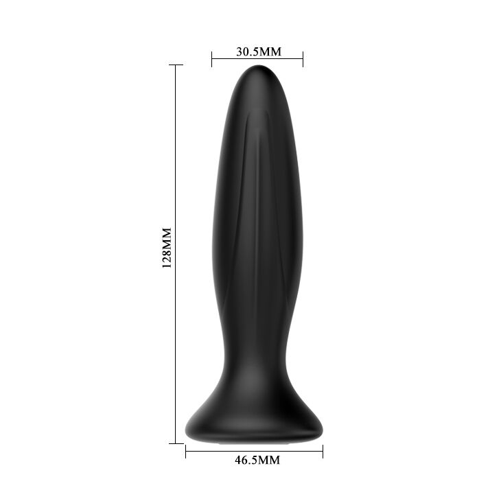 MR PLAY - VIBRATEUR ANAL RECHARGEABLE NOIR