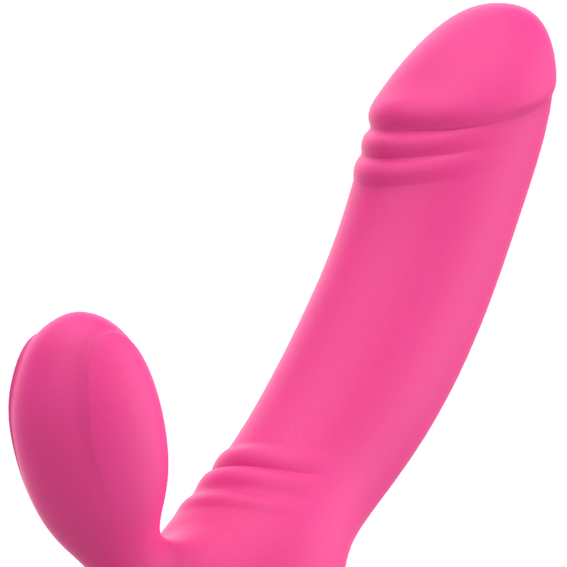 OHMAMA - BIX DUBBELE STIMULATIE VIBRATOR KERST EDITIE ROZE
