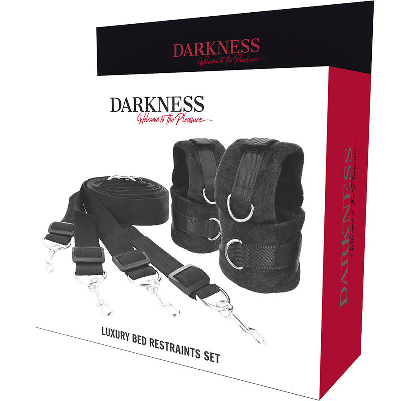 ENSEMBLE DE LIENS DE LIT DARKNESS