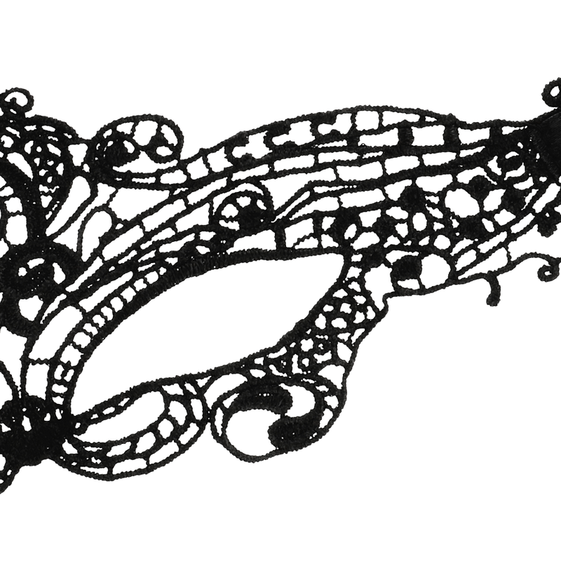 COQUETTE CHIC DESIRE - KANTEN MASKER ZWART