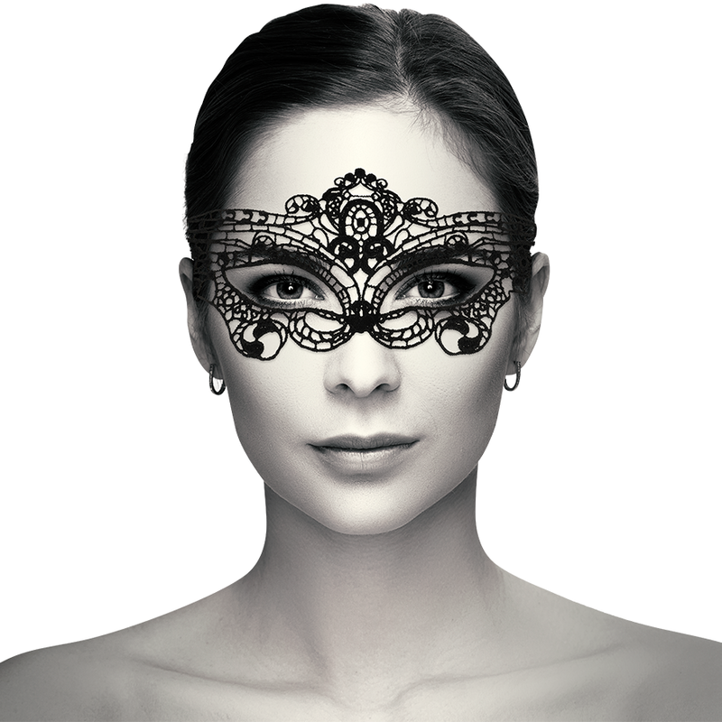 COQUETTE CHIC DESIRE - KANTEN MASKER ZWART