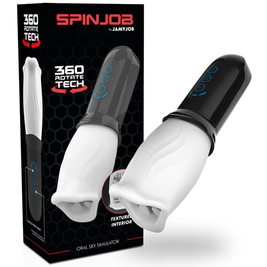 JAMYJOB - STIMULATEUR DE SEXE ORAL SPINJOB