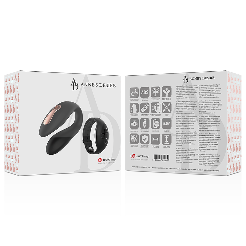 LE DÉSIR D'ANNE - TECHNOLOGIE DU DOUBLE PLAISIR A WATCHME BLACK