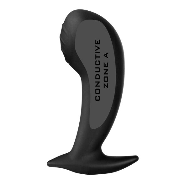 ELECTRASTIM - STIMULATEUR DE POINT G EN SILICONE NOIR NONA