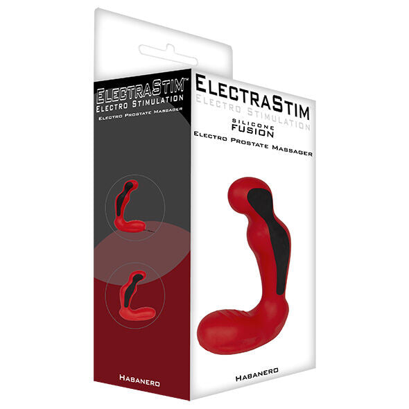 ELECTRASTIM - SILICONE FUSION HABANERO PROSTAATMASSAGER