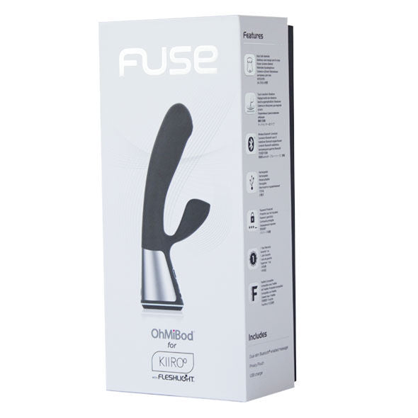 KIIROO - TÉLÉCOMMANDE OHMIBOD FUSE APP NOIRE