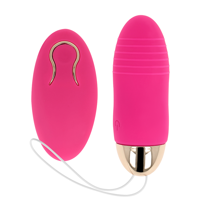OHMAMA - ŒUF VIBRANT TÉLÉCOMMANDÉ 10 VITESSES ROSE