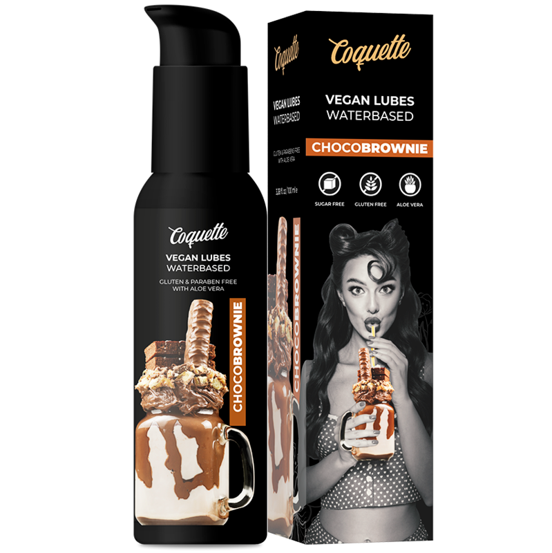 COQUETTE CHIC DESIRE - ПРЕМИАЛЬНЫЕ ВПЕЧАТЛЕНИЯ 100 МЛ ВЕГАНСКИЕ СМАЗКИ CHOCOBROWNIE