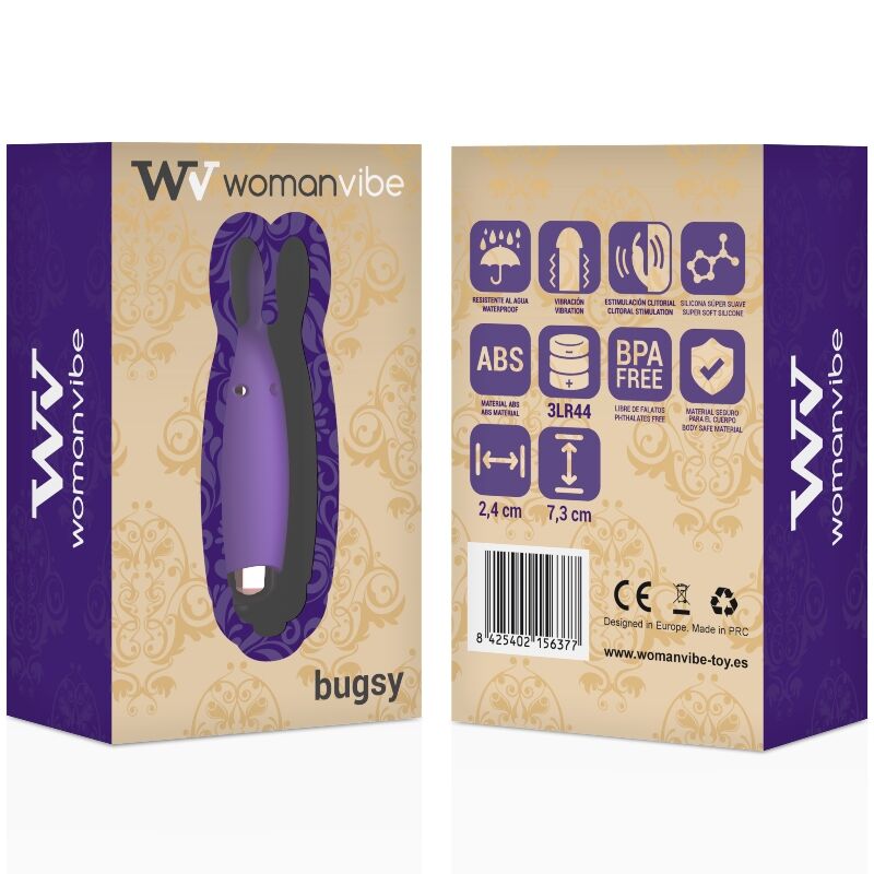 WOMANVIBE - STIMULATEUR EN SILICONE EN FORME DE LAPIN