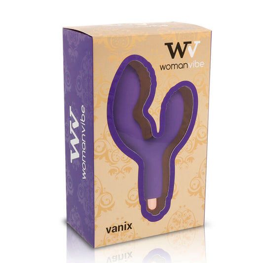 WOMANVIBE - VANIX VIBRATOR STIMULATOR SILICONEN