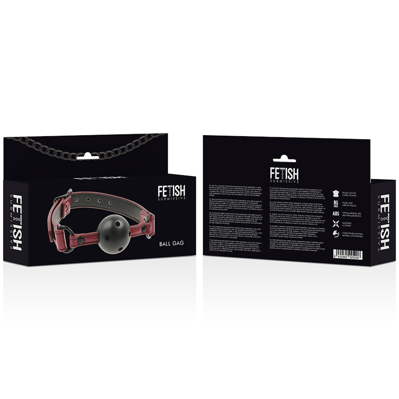 FÉTICHISME SOUMISSION CHAMBRE NOIRE - BÂILLON RESPIRANT