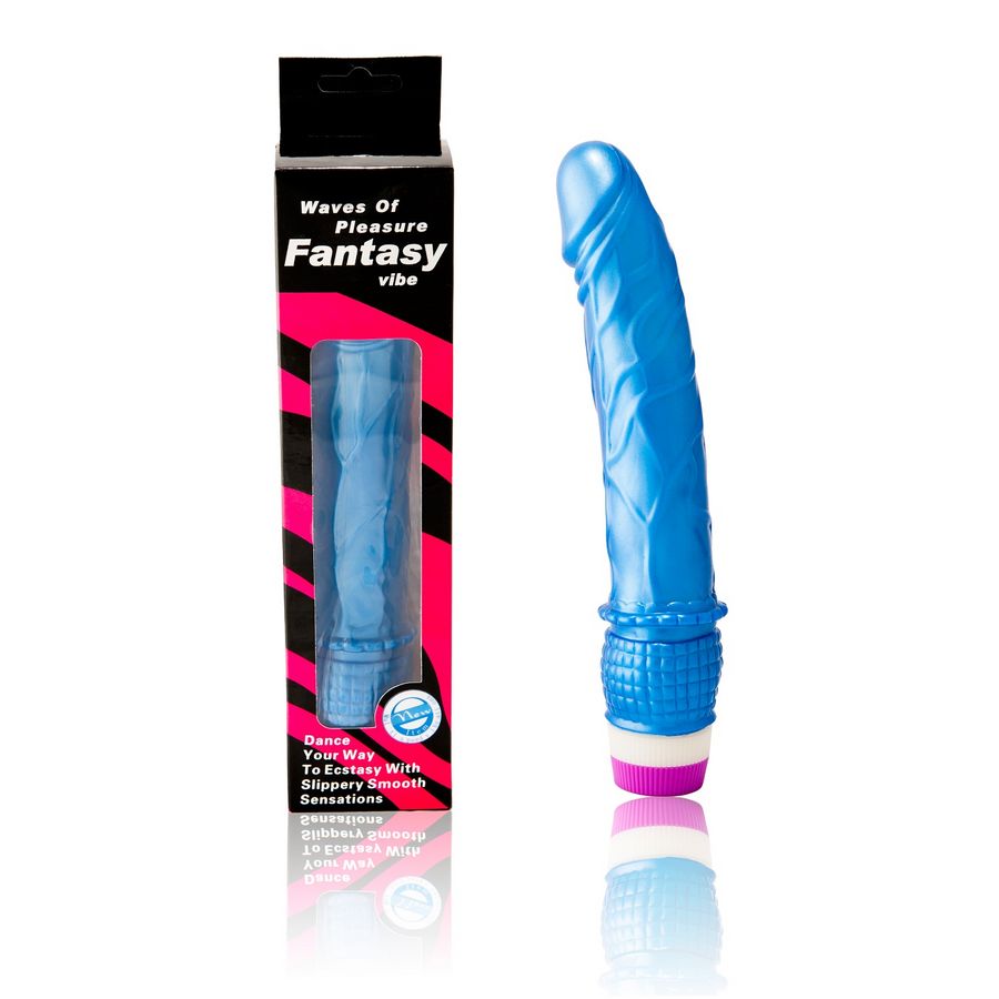 BAILE - VIBRATEUR WAVES OF PLEASURE 23 CM BLEU