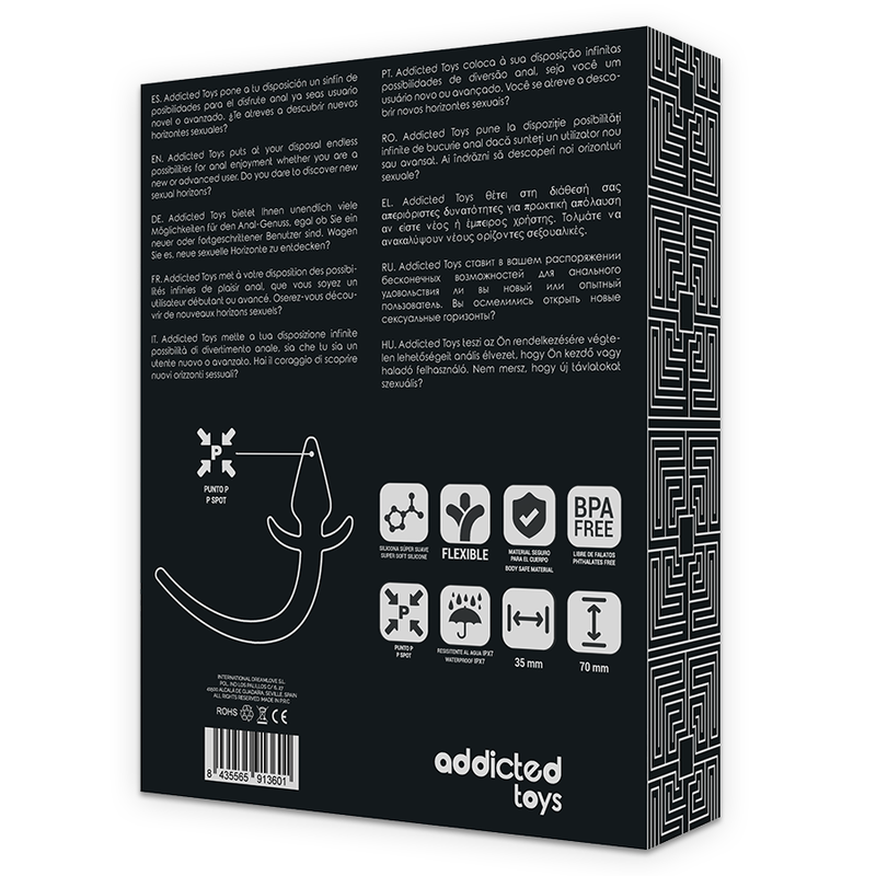 ADDICTED TOYS - PUPPY PLUG ANAAL SILICONEN